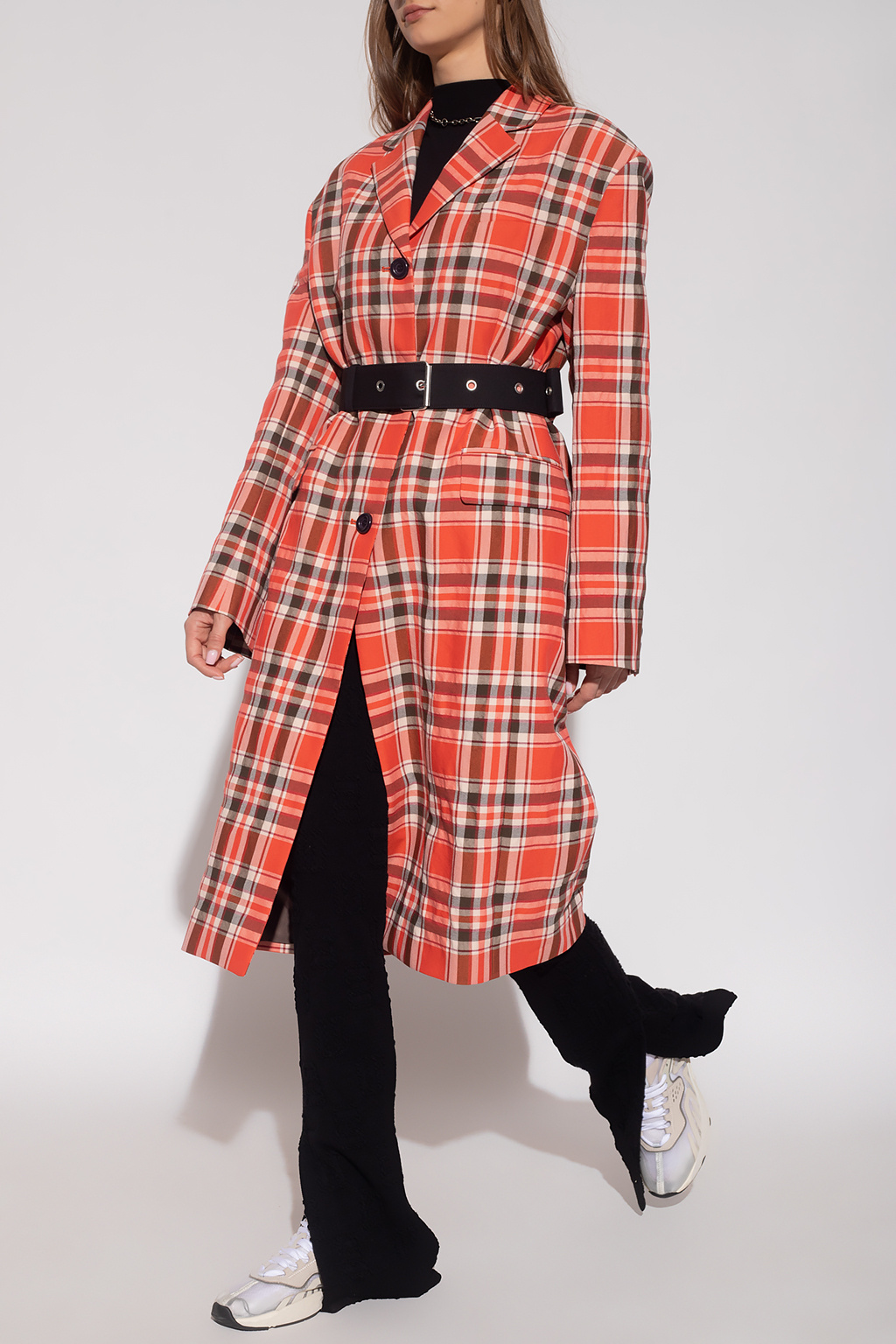 Acne studios outlet check coat